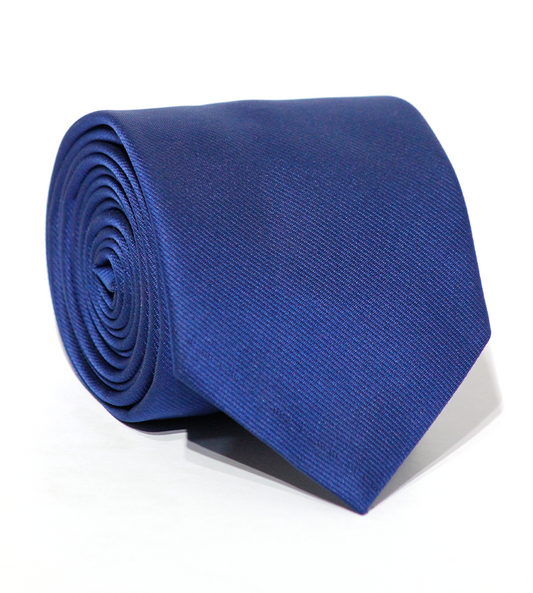 Luxury Blue Silk Tie