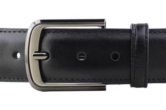 Luxury Black Classic Belt