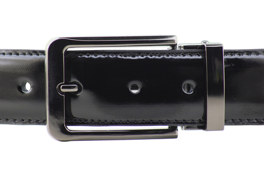 Luxury Black Verne Belt