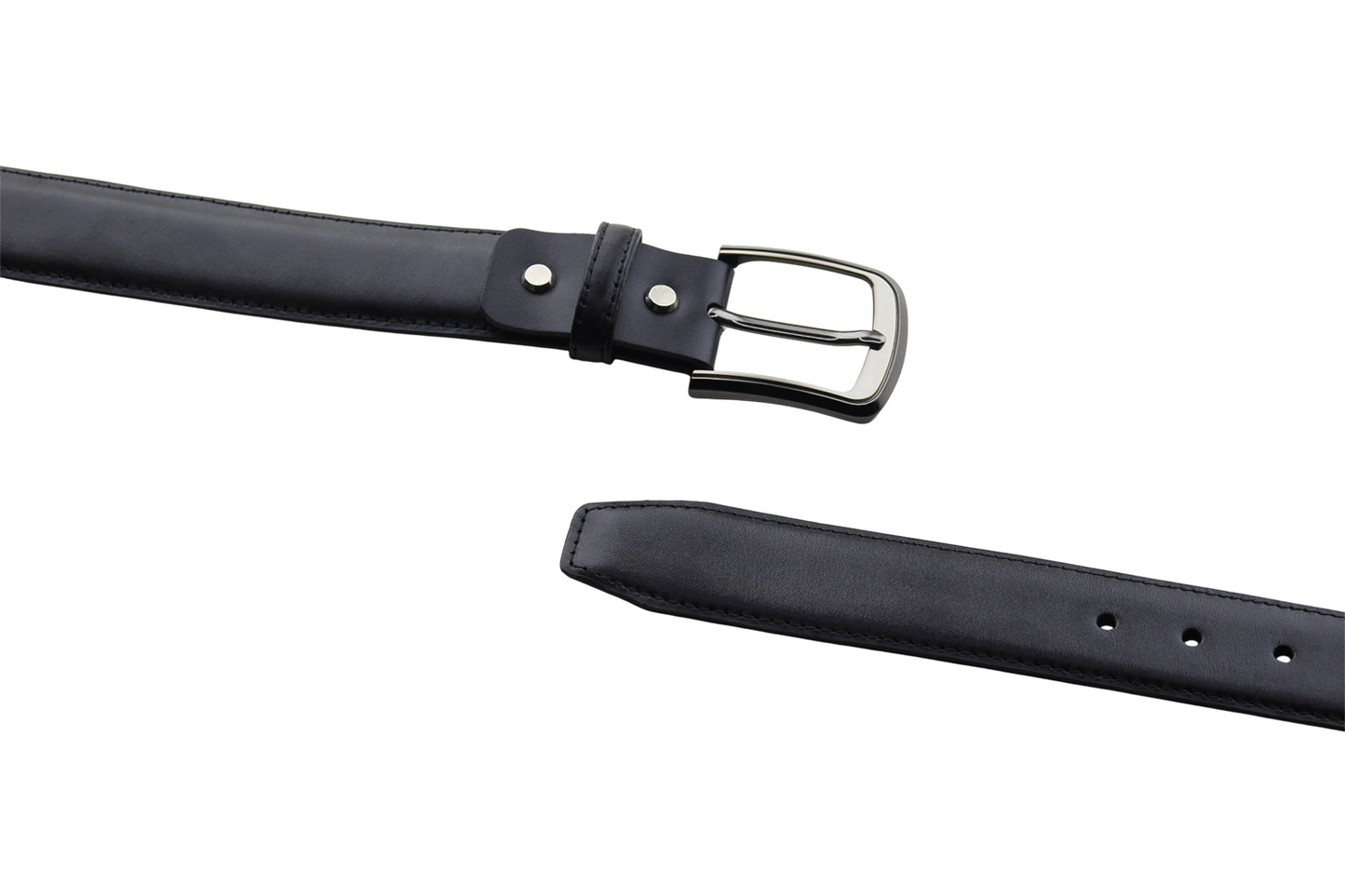 Luxury Black Classic Belt