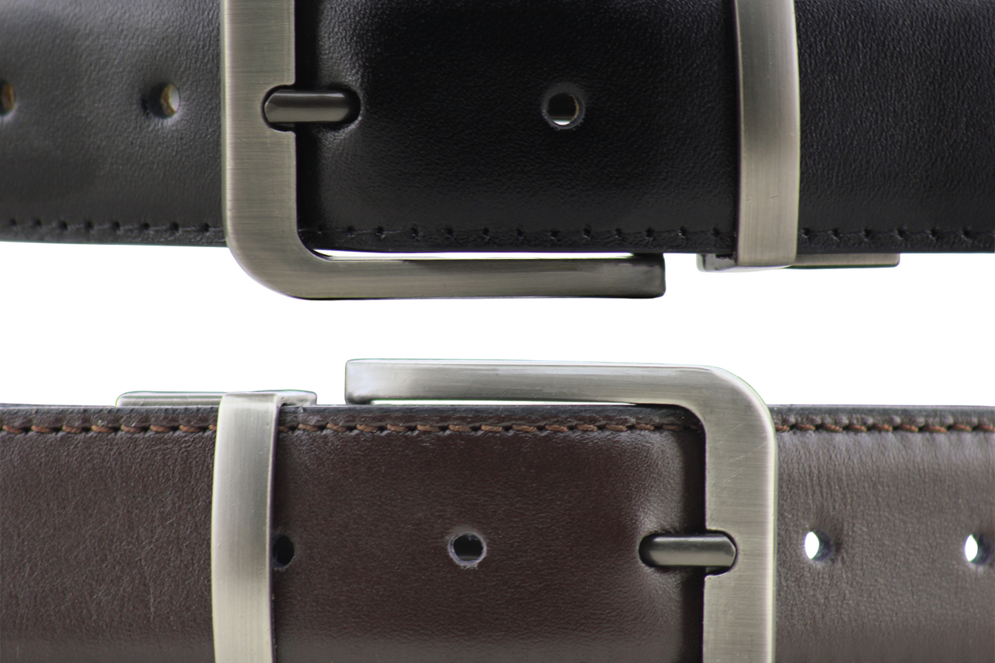 Luxury Reversible Black/Brwon Classic Belt