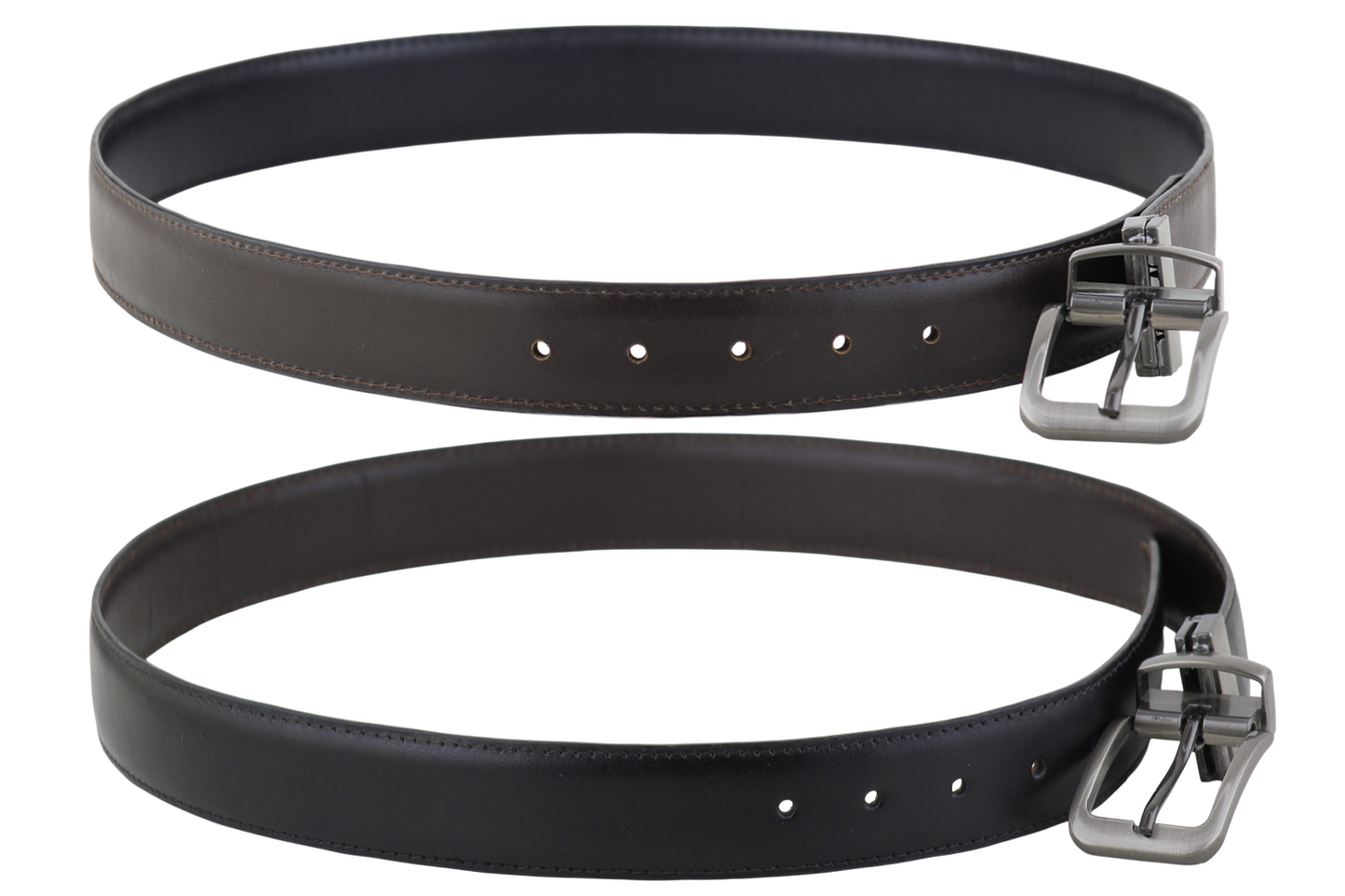 Luxury Reversible Black/Brwon Classic Belt