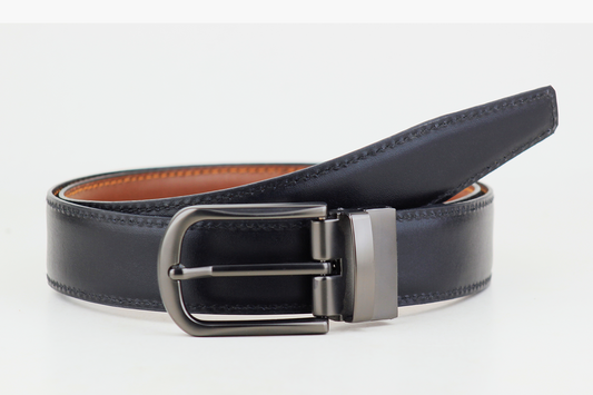 Luxury Reversible Black/Brwon Classic Belt