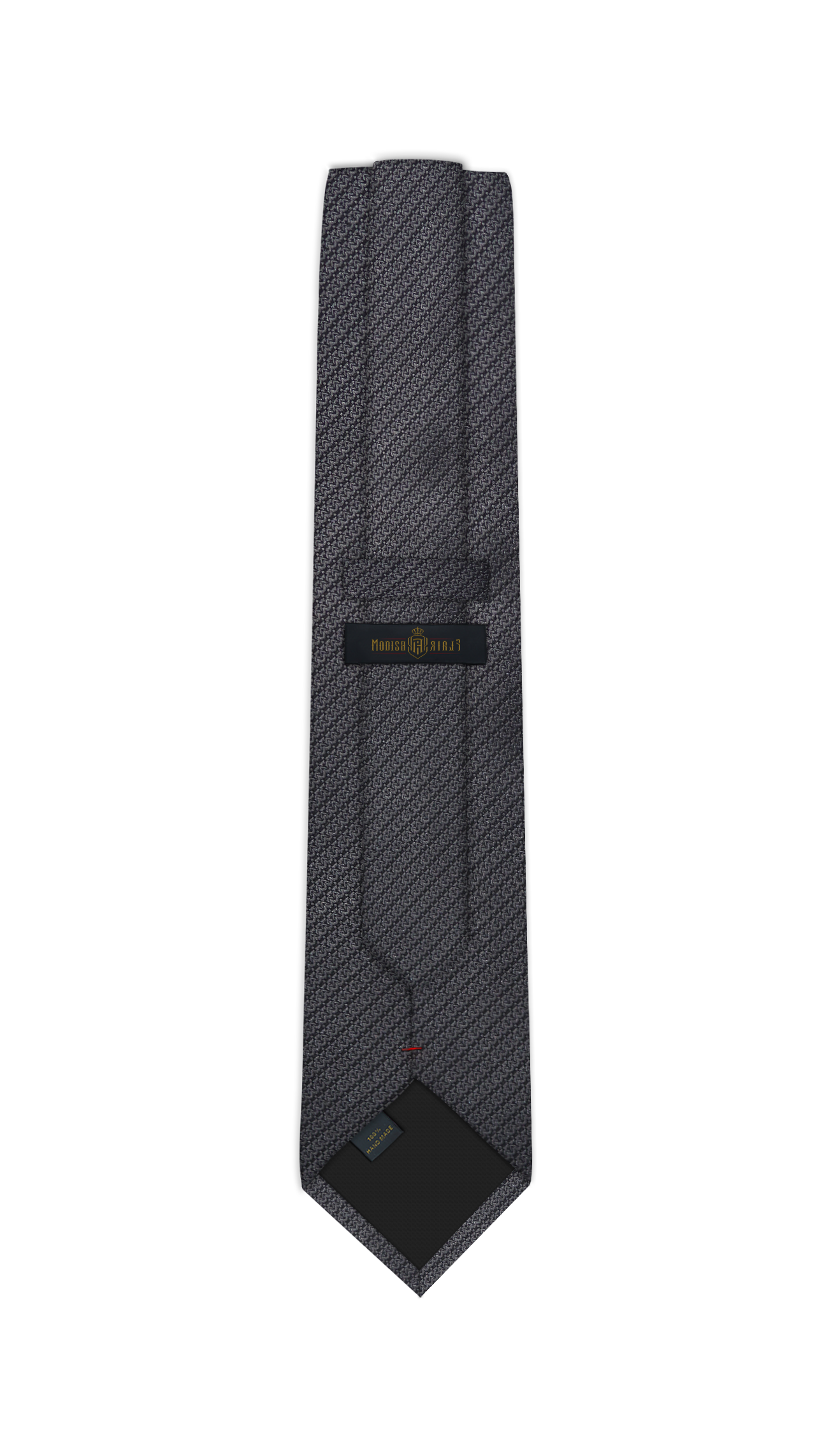 Luxury Dark Gray Jacquard Tie
