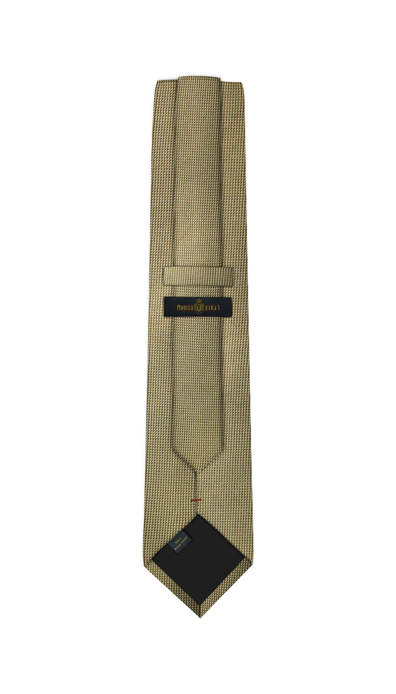 Luxury Gold Beige Jacquard Tie