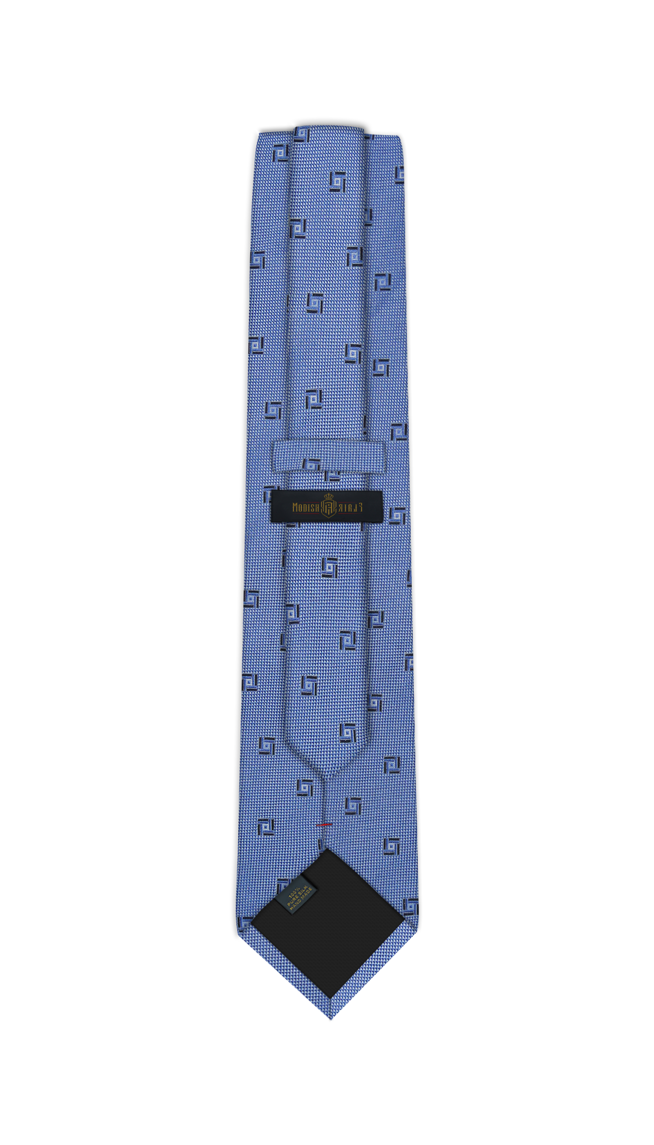 Luxury Light Blue Silk Tie