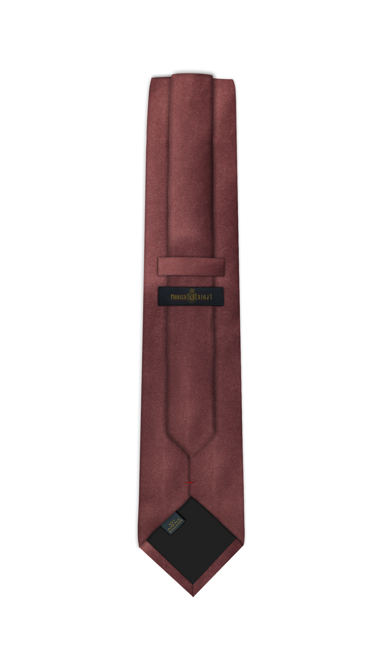 Luxury Maroon Silk Tie