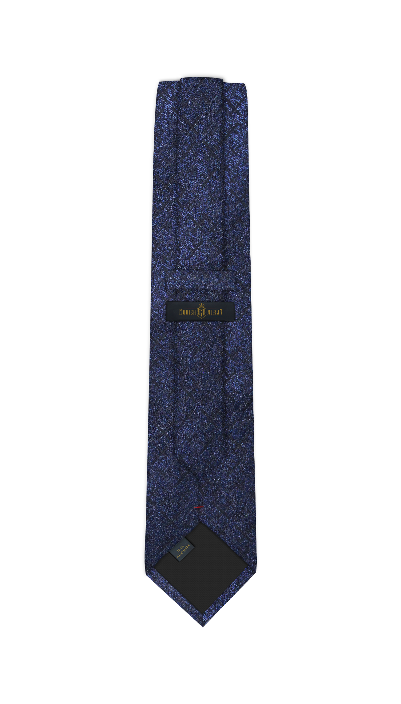 Luxury Navy Blue Jacquard Tie
