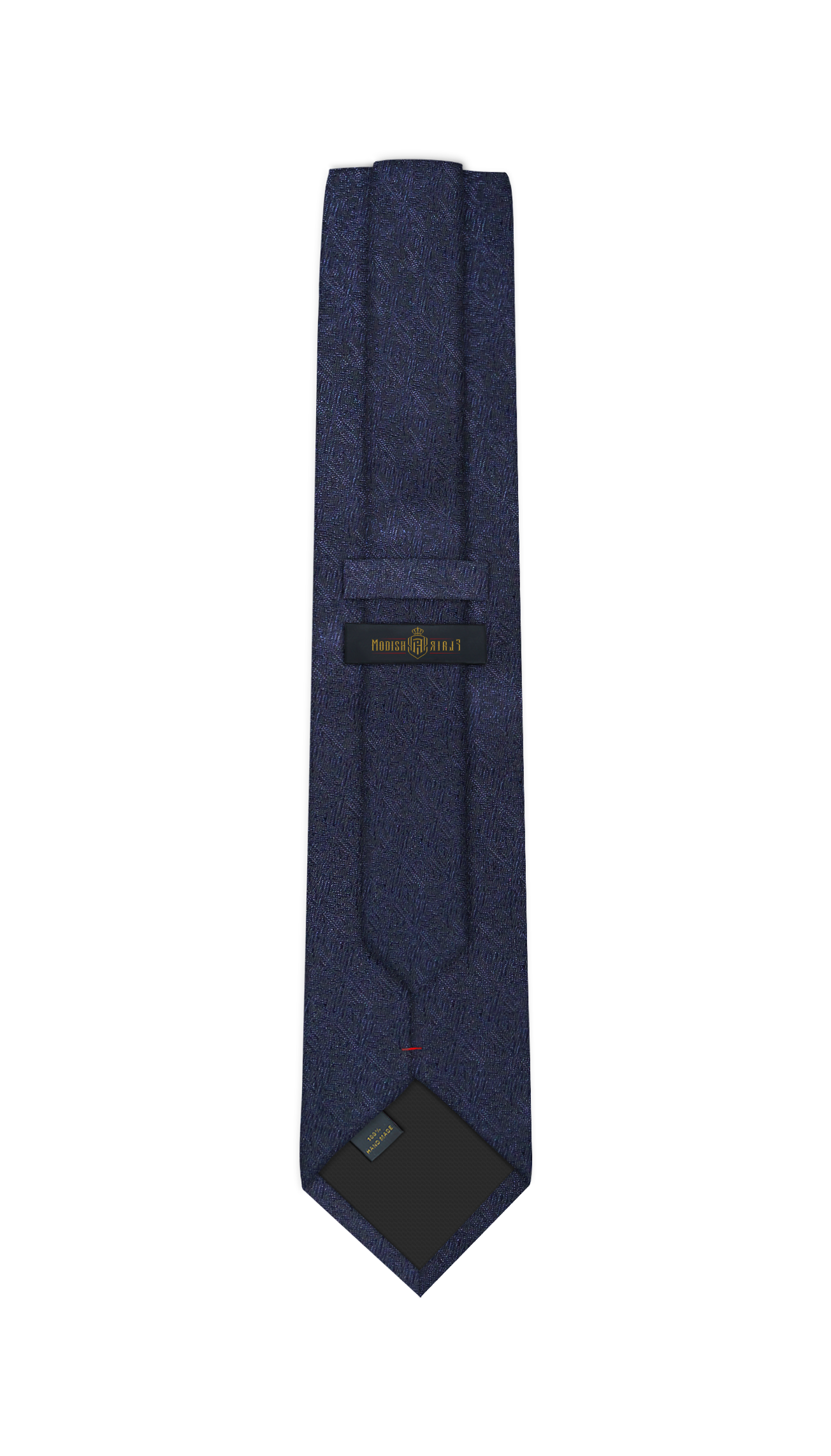 Luxury Navy Blue Jacquard Tie
