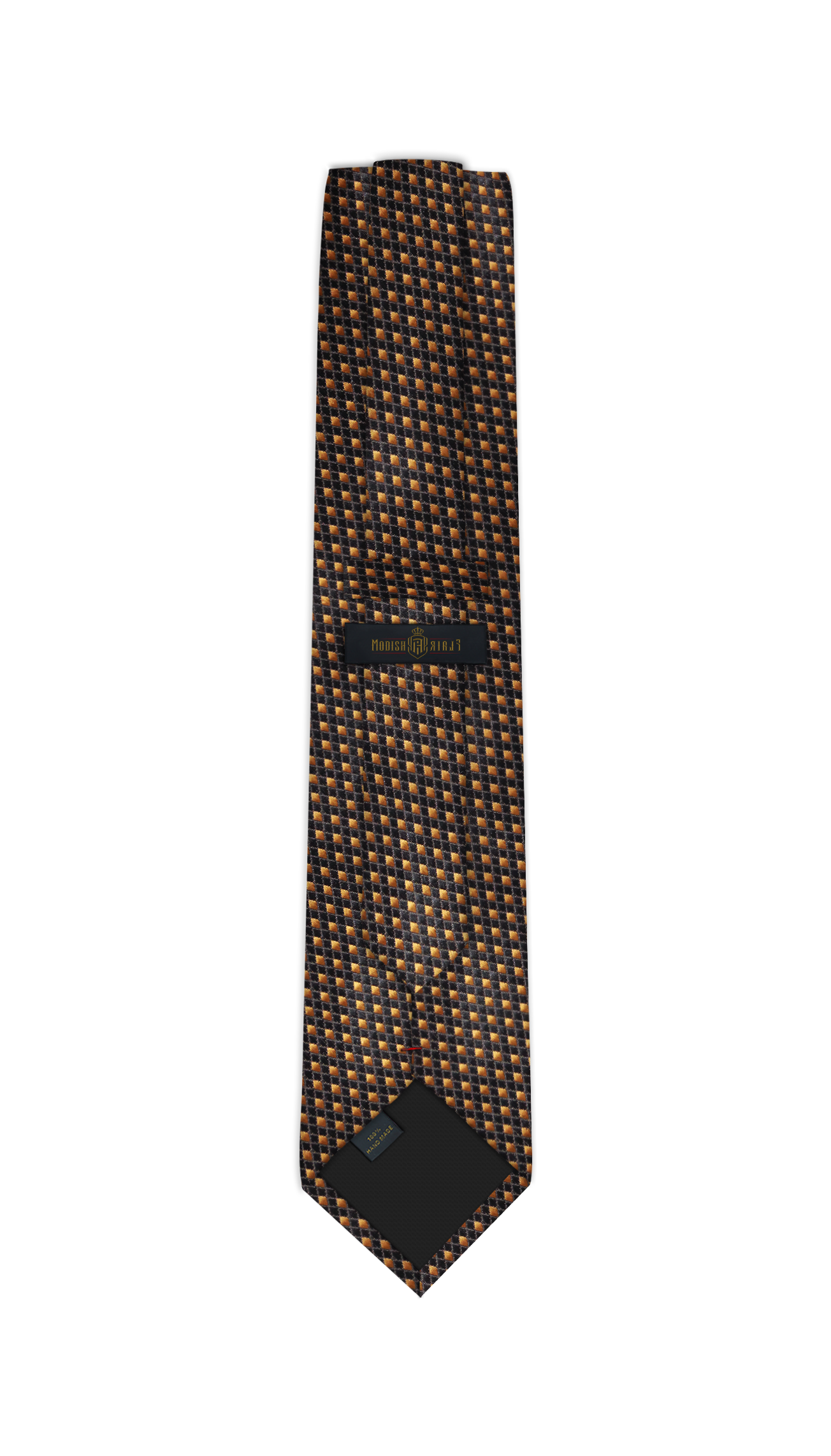 Luxury Black/Gold Jacquard Tie