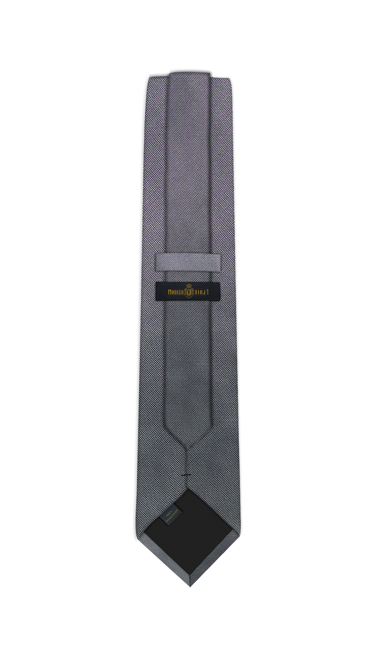 Luxury Dark Gray Jacquard Tie
