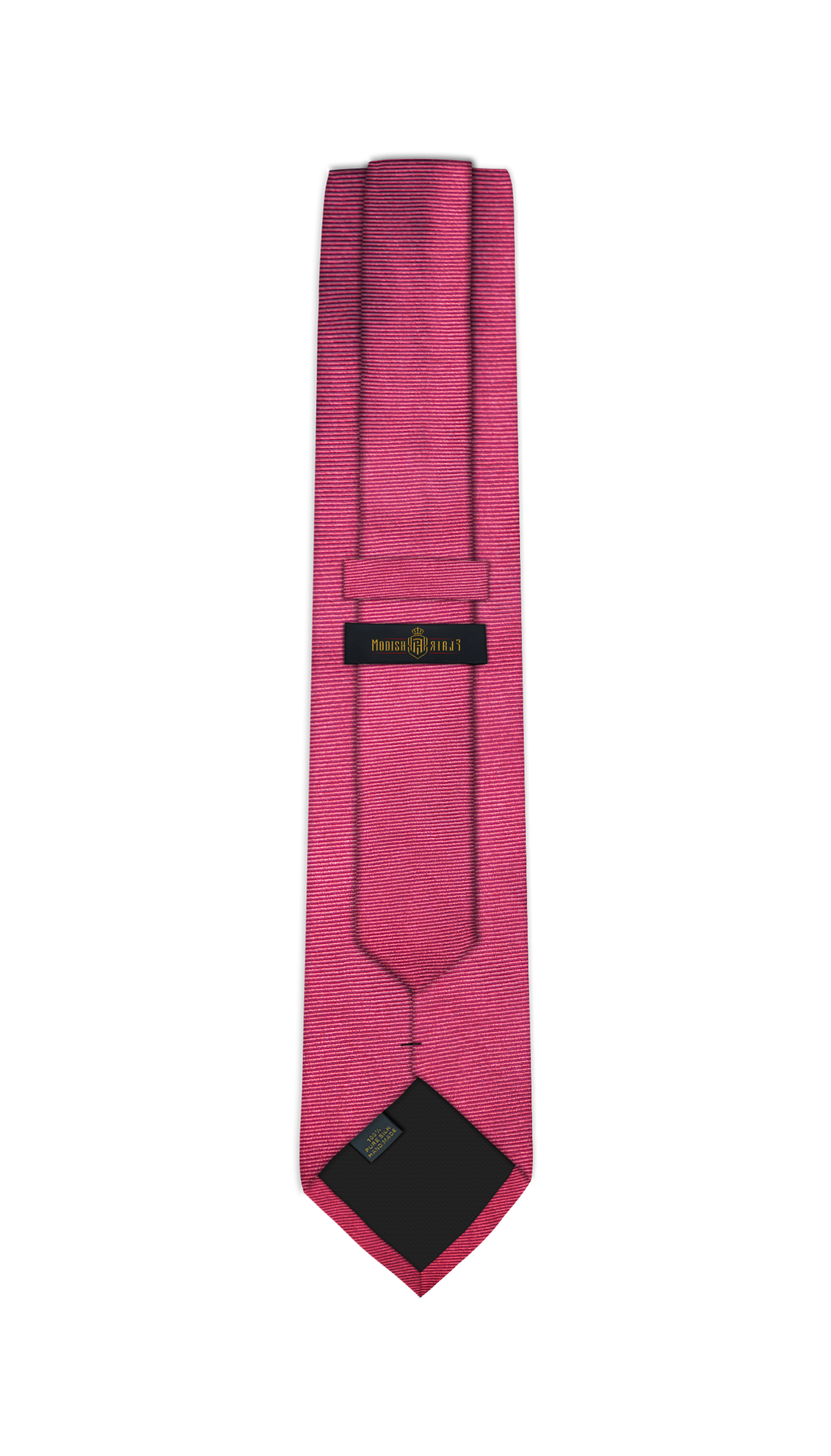 Luxury Dark Moderate Pink Silk Tie