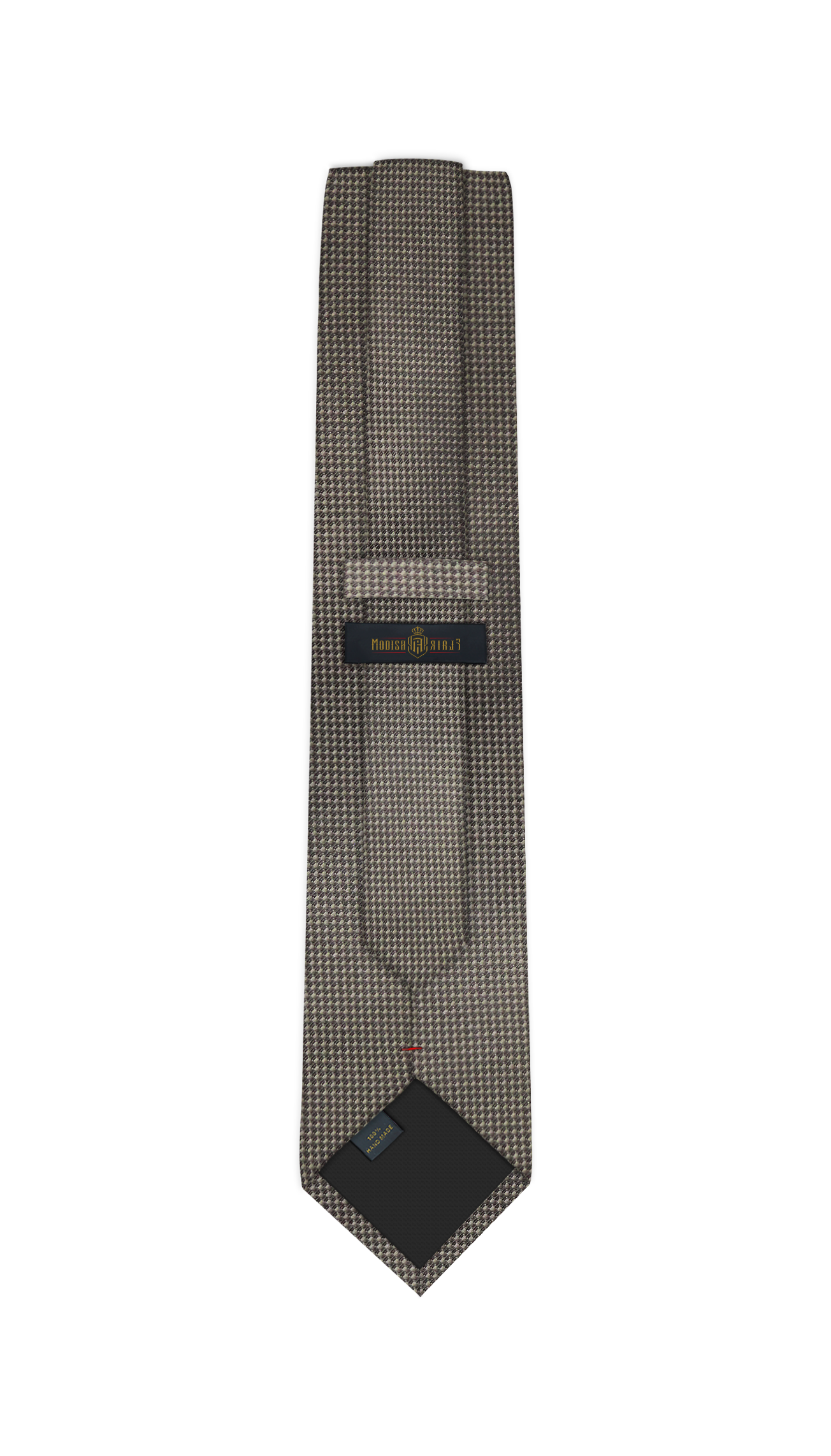 Luxury Olive Brown Jacquard Tie