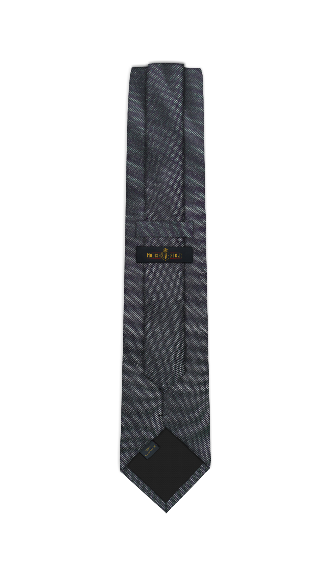 Luxury Dark Gray Jacquard Tie