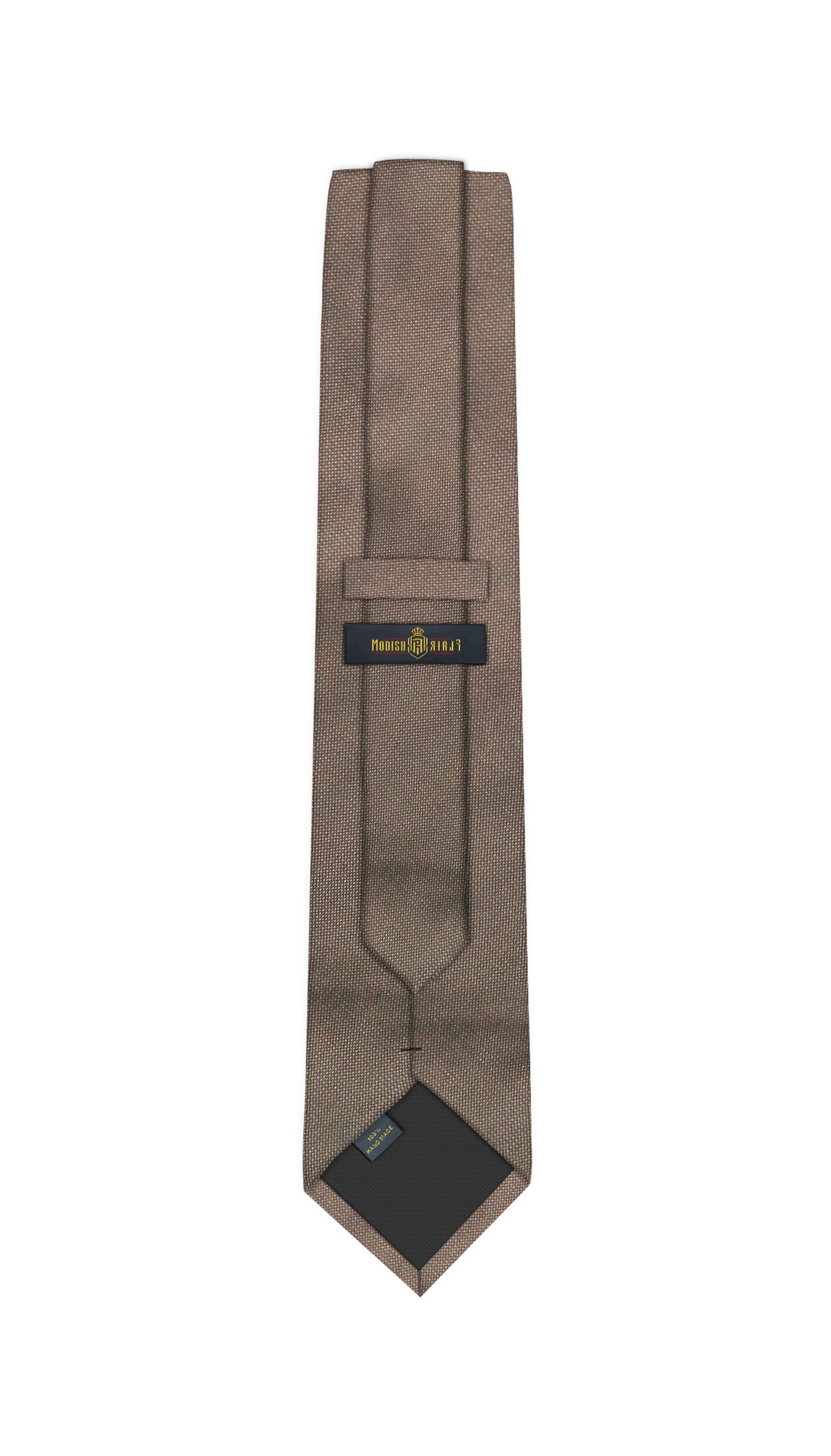 Luxury Brown/Taupe Jacquard Tie