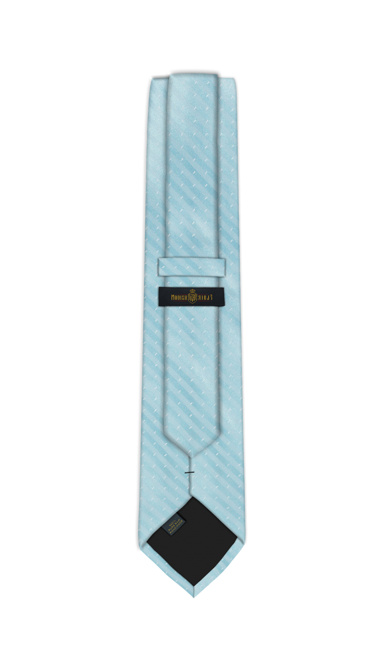 Luxury Baby Blue Silk Tie