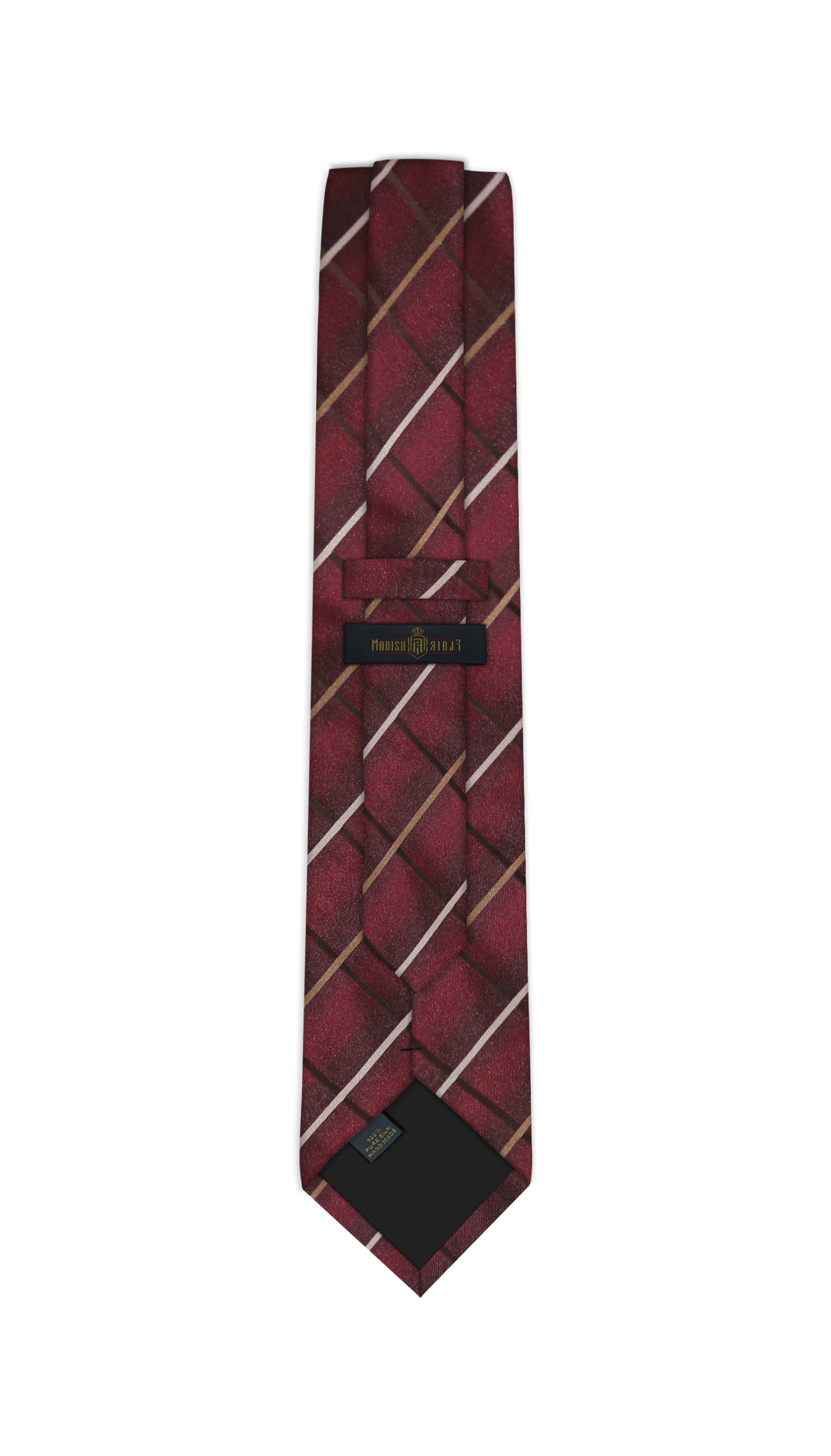 Luxury Moderate Red Silk Tie