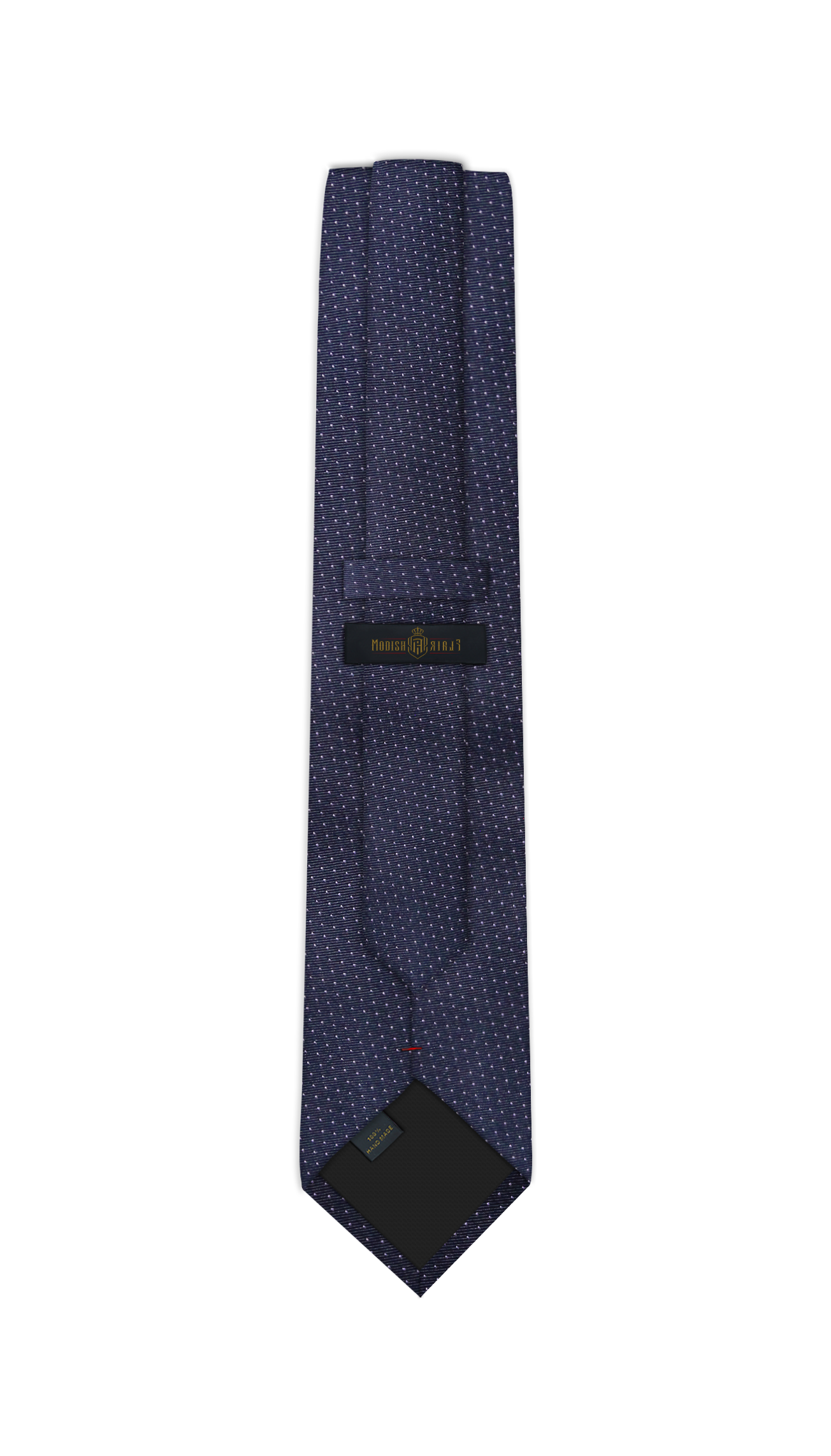 Luxury Navy Blue Jacquard Tie