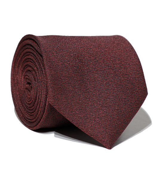 Luxury Maroon Jacquard Tie