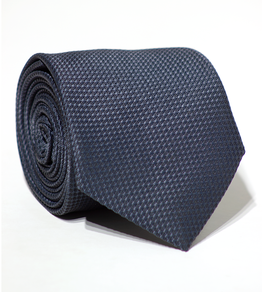 Luxury Dark Gray Jacquard Tie