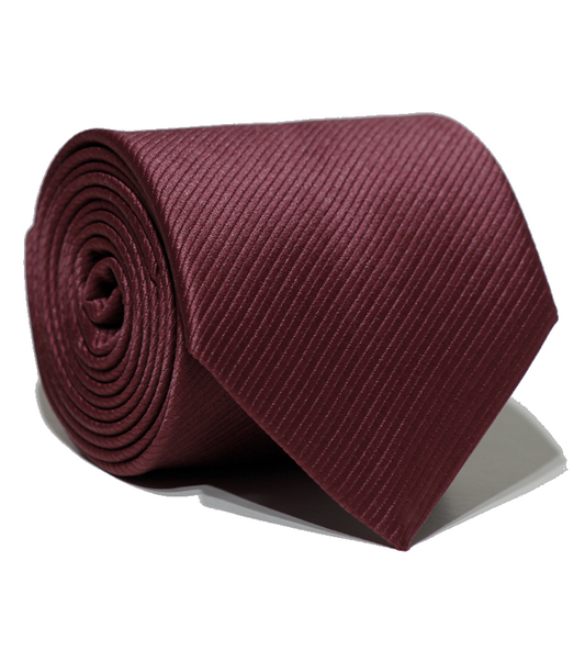 Luxury Maroon Jacquard Tie