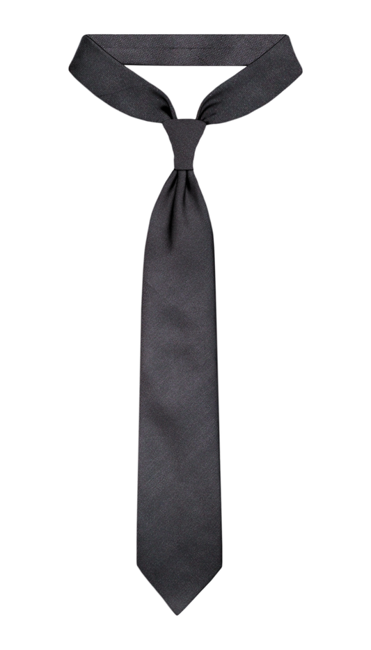 Cravate de luxe jacquard marron foncé
