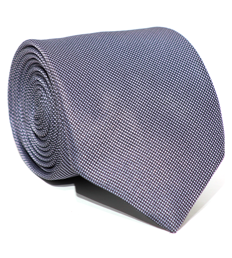 Luxury Gray/Purple Jacquard Tie