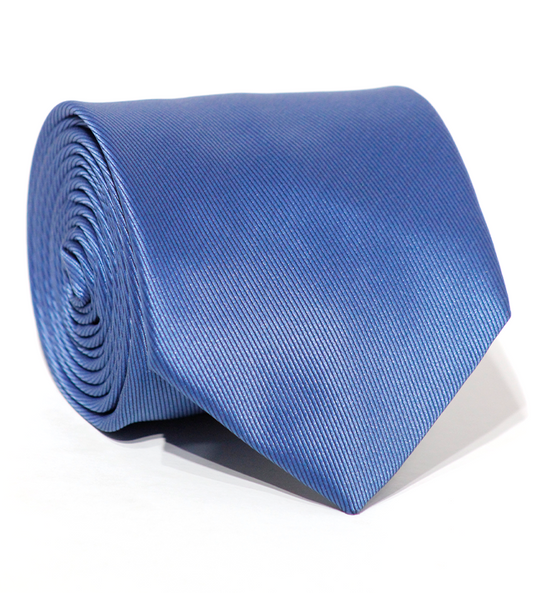 Luxury Light Blue Silk Tie