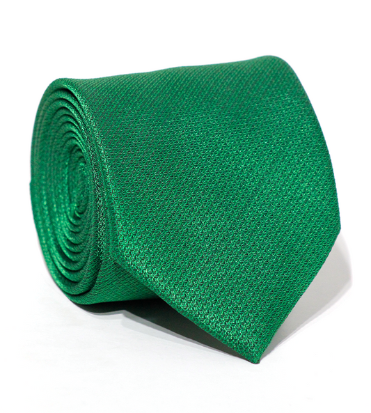 Luxury Green Silk Tie