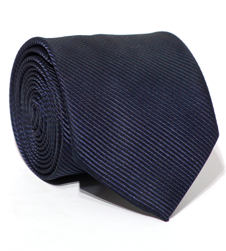 Luxury Navy Silk Tie