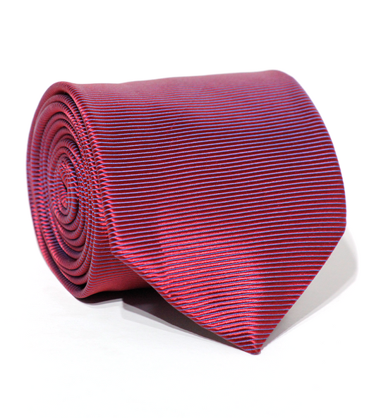 Luxury Red Berry Silk Tie