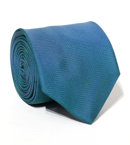 Luxury Turquoise Silk Tie