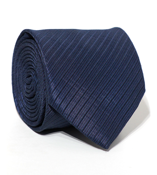Luxury Dark Navy Silk Tie
