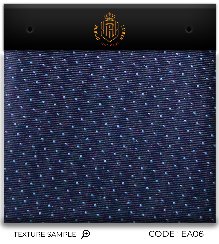 Luxury Navy Blue Jacquard Tie