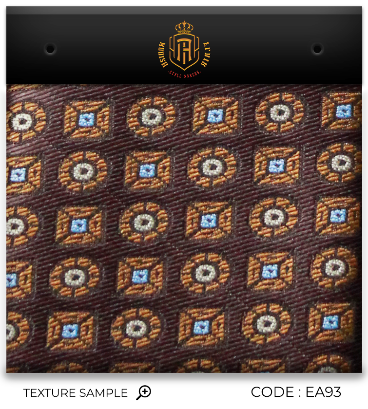 Luxury Burgundy/Bronze Jacquard Tie
