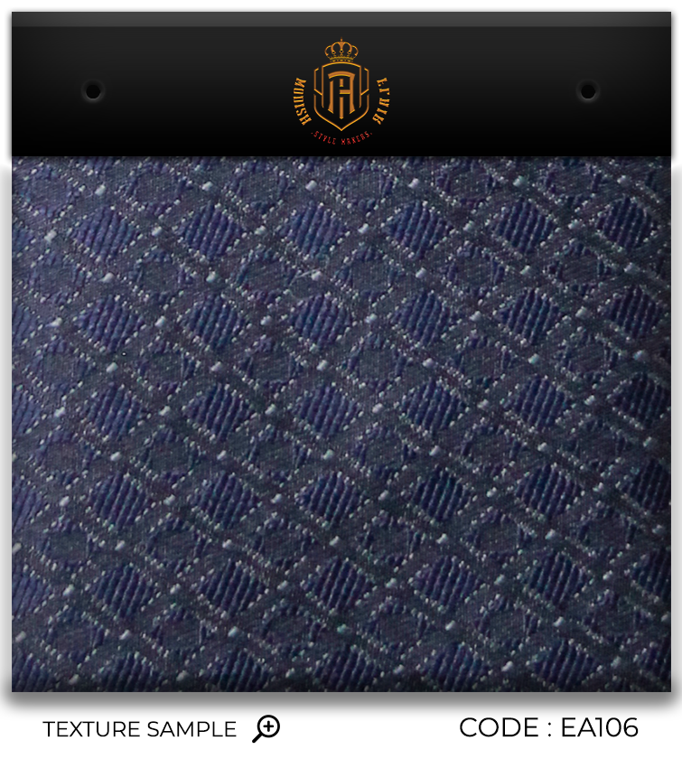 Luxury Navy Jacquard Tie