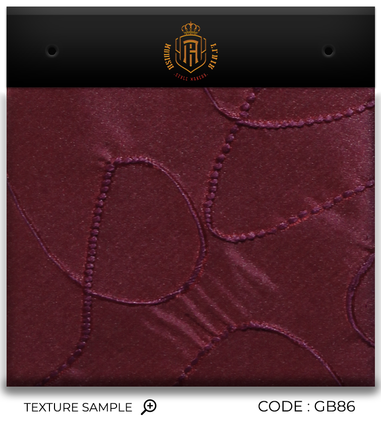 Luxury Burgundy Silk Tie
