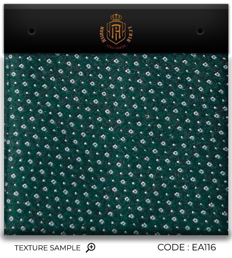 Luxury Jungle Green Jacquard Tie