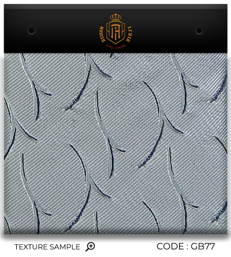 Luxury Silver Silk Tie