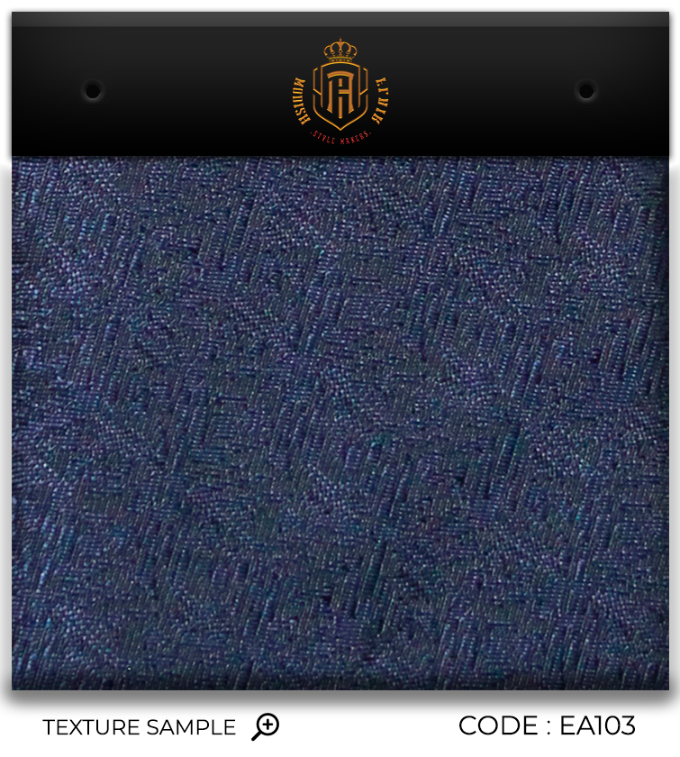 Luxury Navy Blue Jacquard Tie
