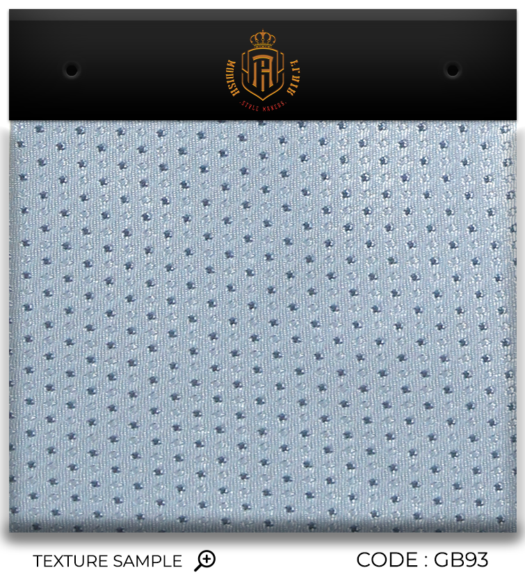Luxury Silver Silk Tie