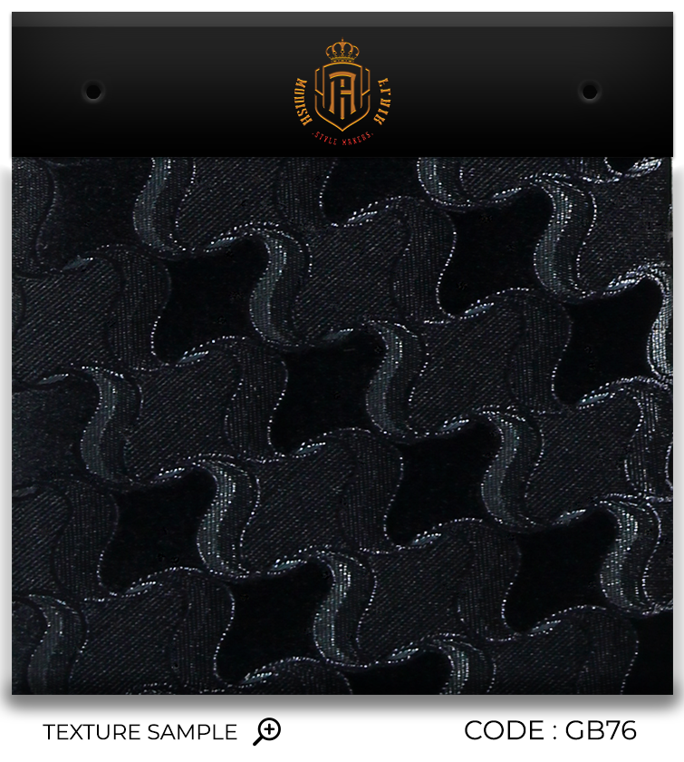 Luxury Mixed Gray/Black Silk Tie