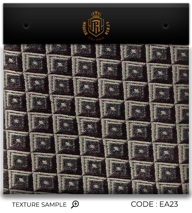 Luxury Brown~Beige Jacquard Tie