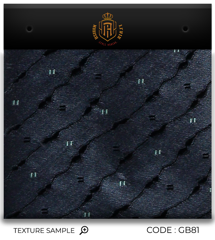 Luxury Dark Gray Silk Tie