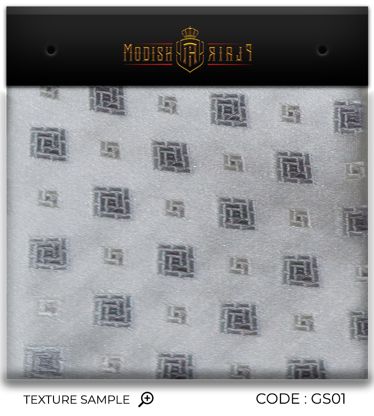 Luxury Silver Silk Tie
