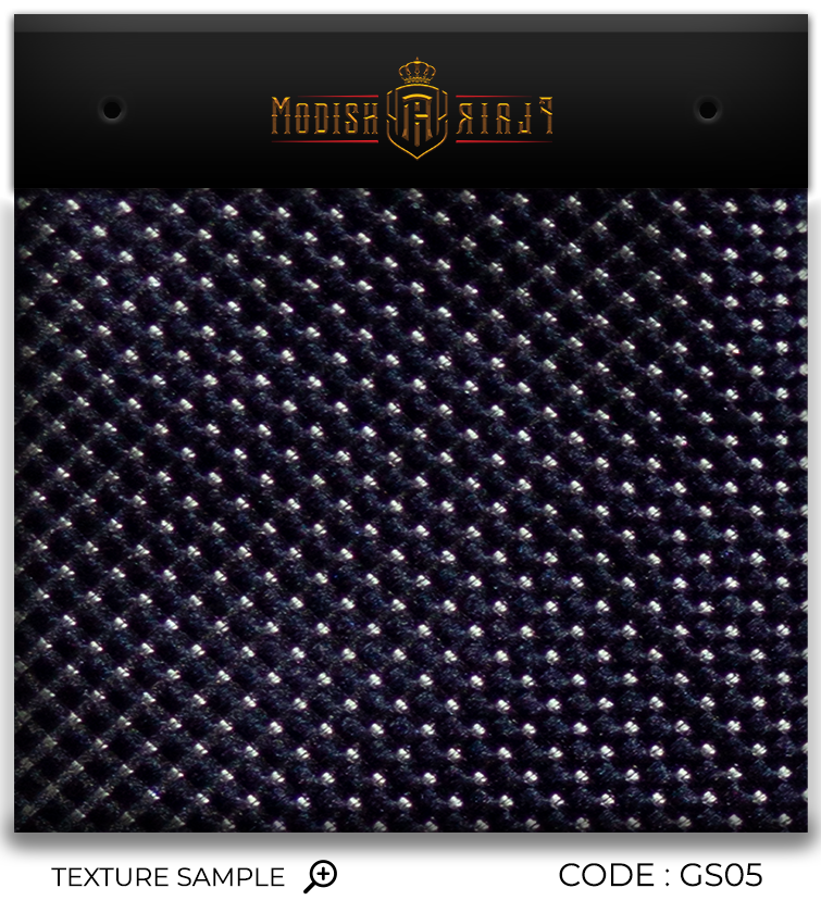 Luxury Navy/White Dots Silk Tie
