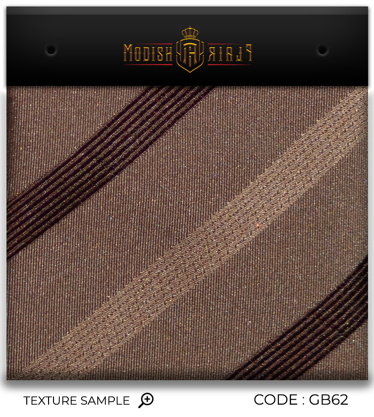 Luxury Mixed Brown/Beige Silk Tie