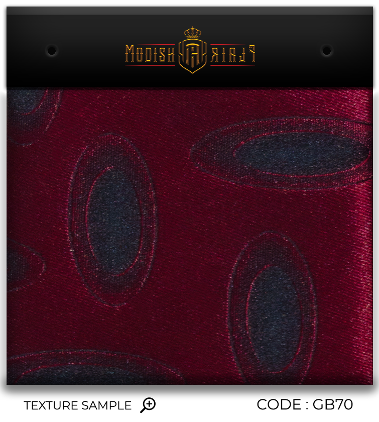 Luxury Dark Red/Black Silk Tie