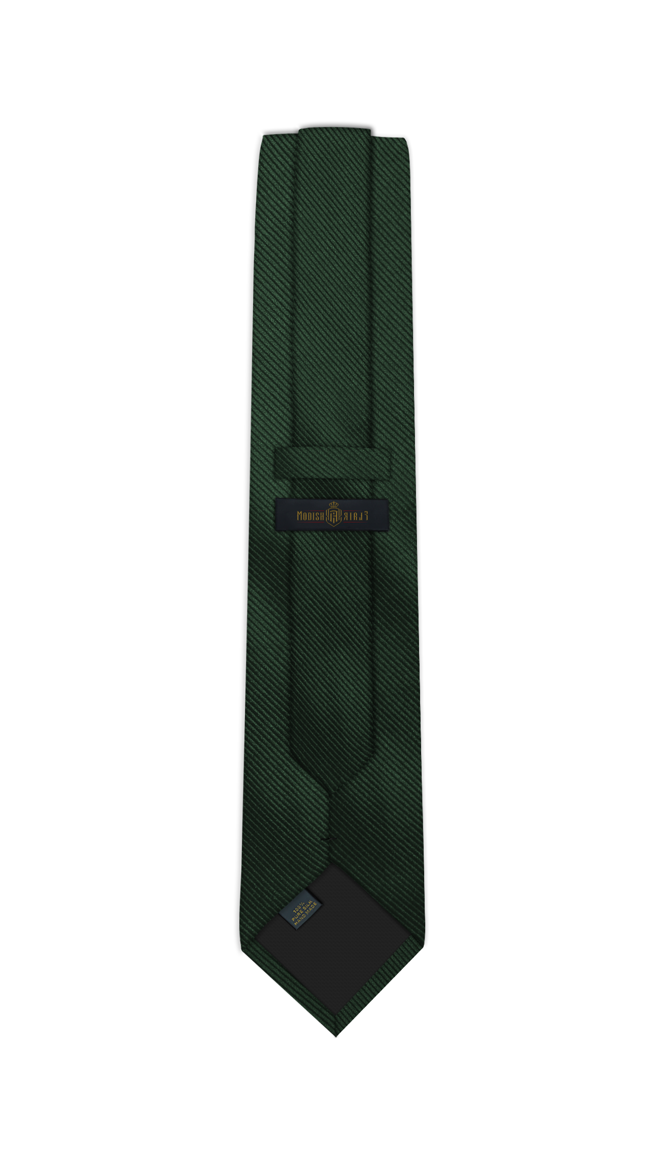Luxury Dark Green Silk Tie