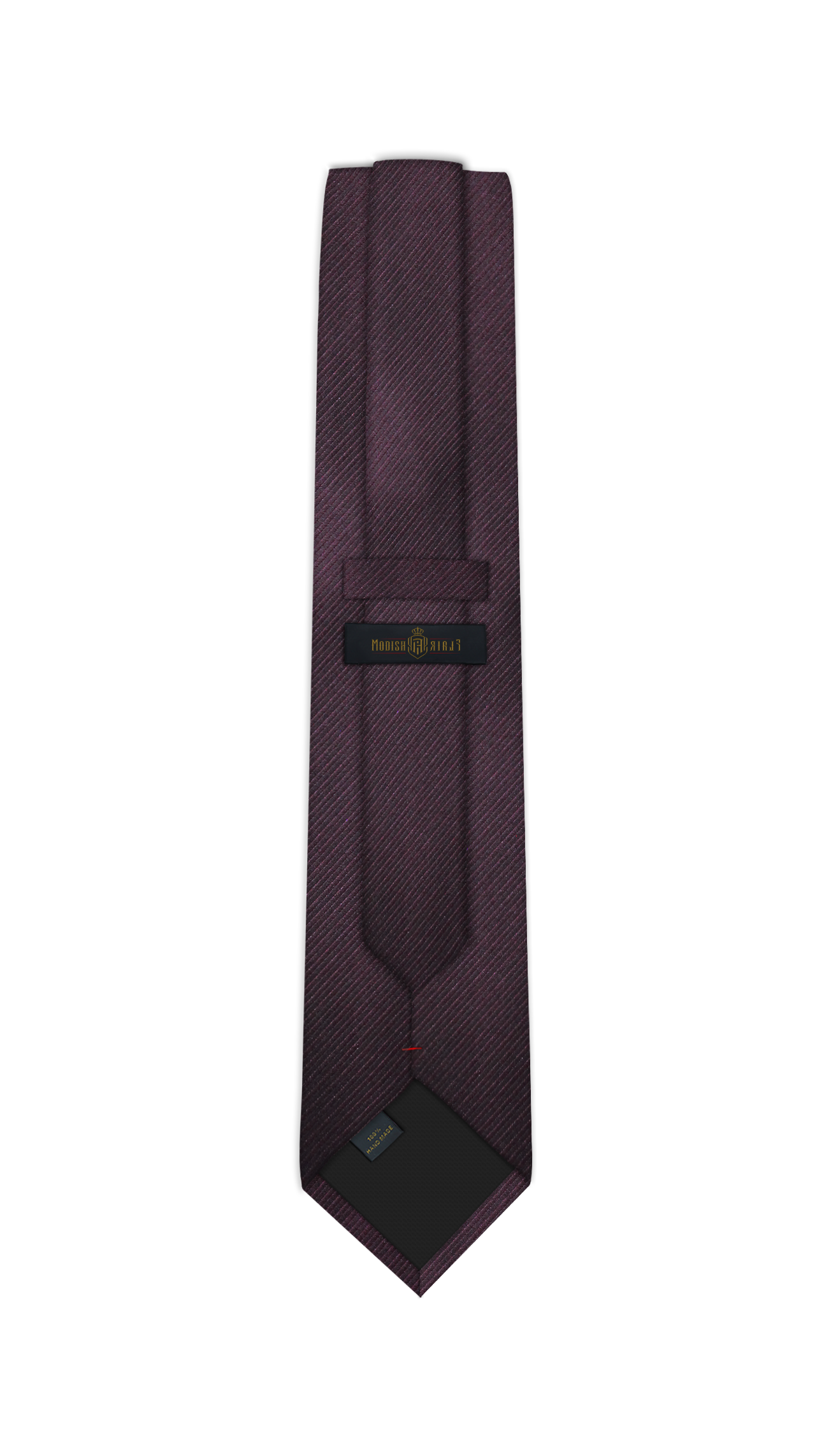 Luxury Burgundy Jacquard Tie